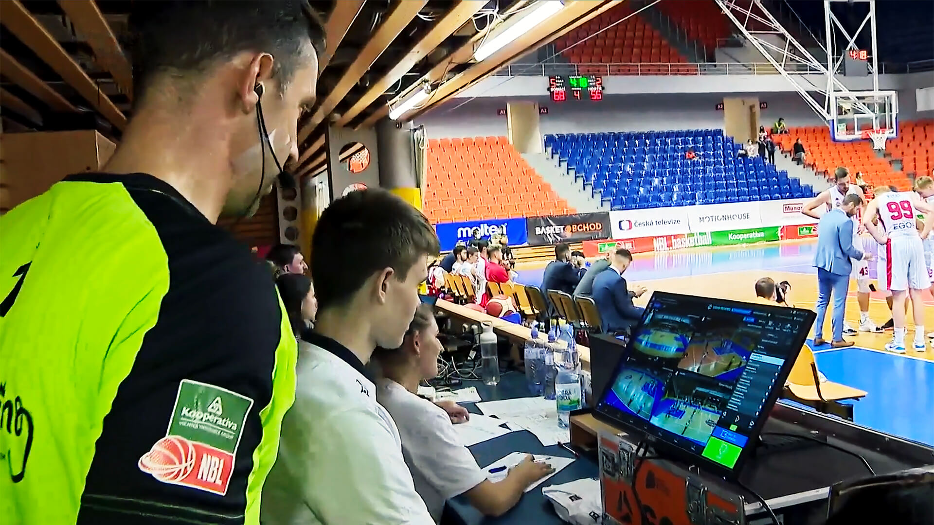 Instant Replay System in the Czech basketball league - NBL