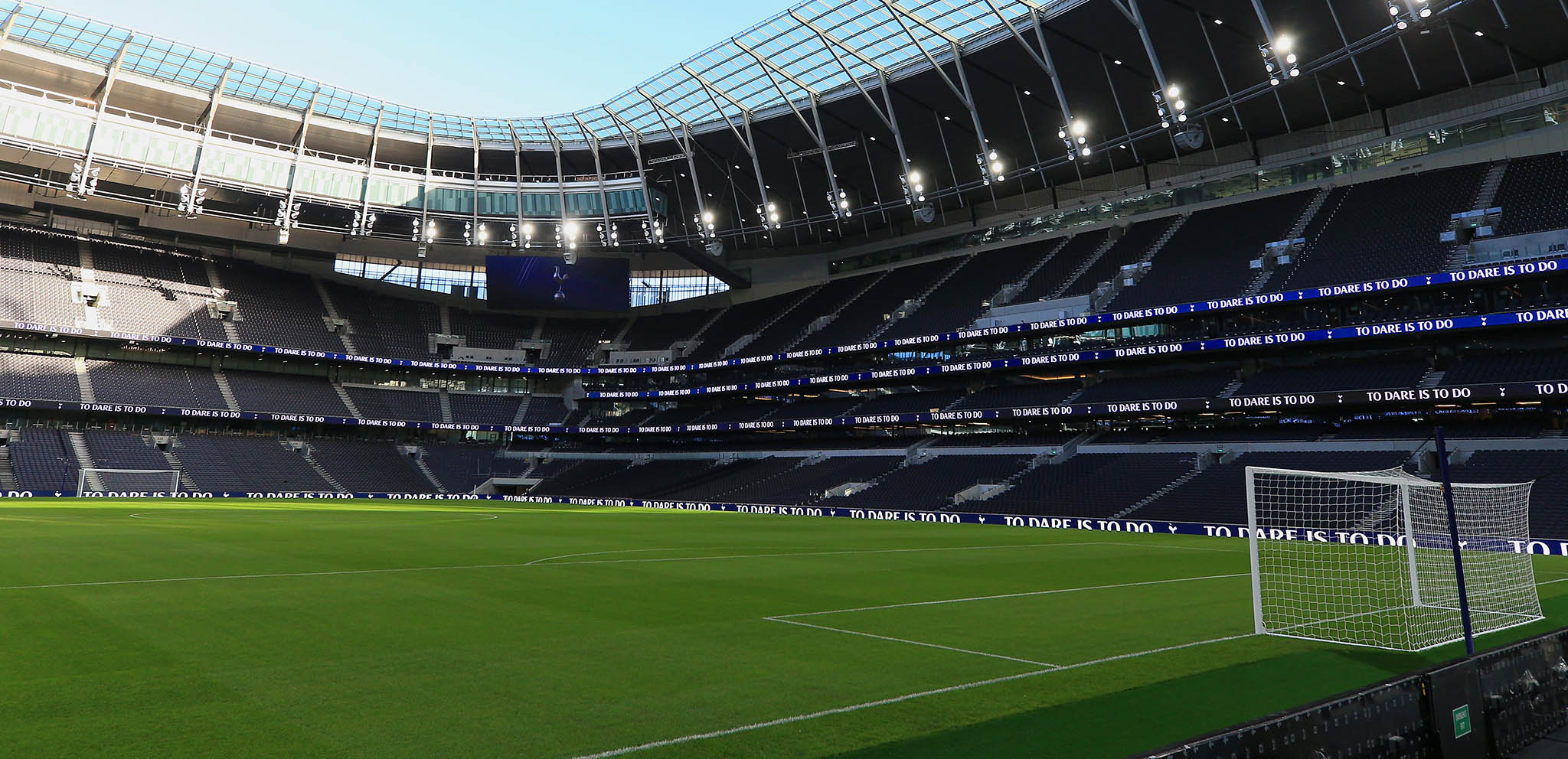 GS software screen control at Tottenham Spurs Stadion 