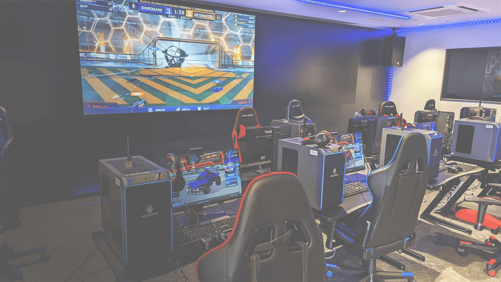 Venue Control software Esports Centre at Kyoto Sanga Stadium, Japan