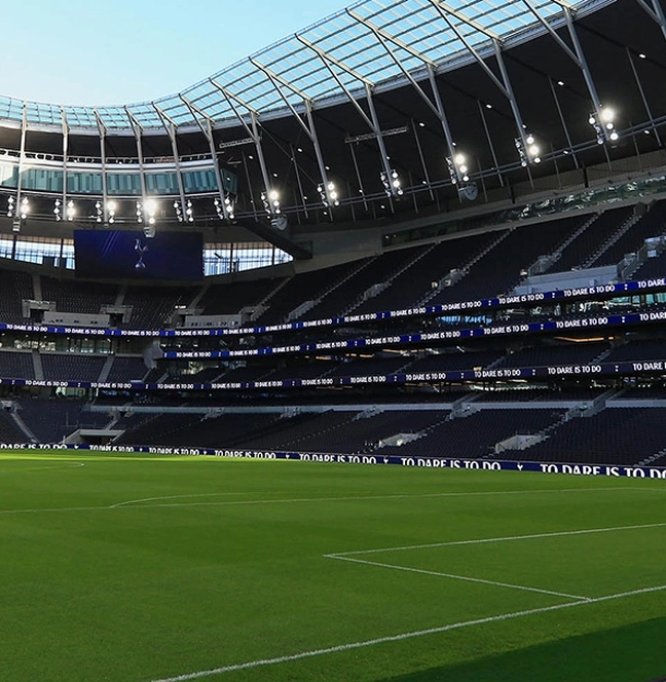 LED Perimeters control at Tottenham Spurs