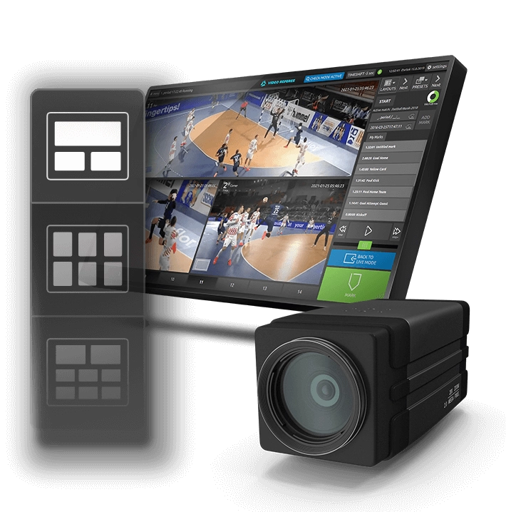 Camera layouts and user presets
