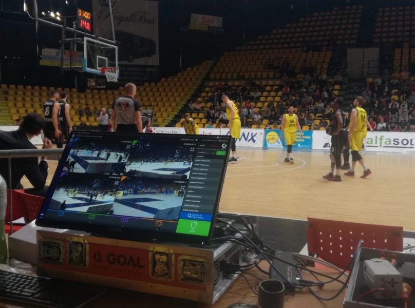 GS Instant Video Replay at Slovakian Basketball