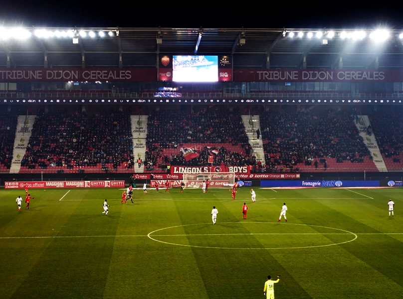 FC Dijon Scoreboard Giant Screen  powered by Goal Sport Software