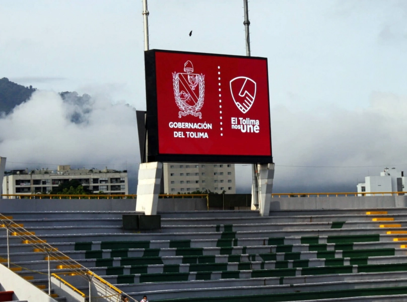 Deportes Tolima Scoreboard Giant Screen powered by Goal Sport Software