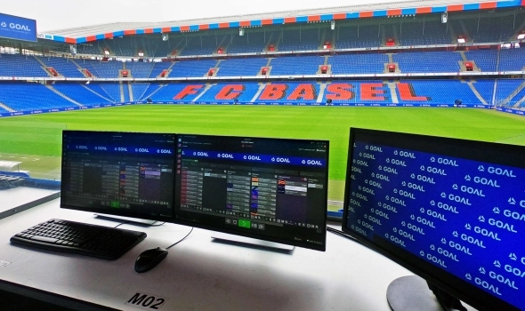 Venue control system at Swiss Stadium St Jakob-Park FC Basel