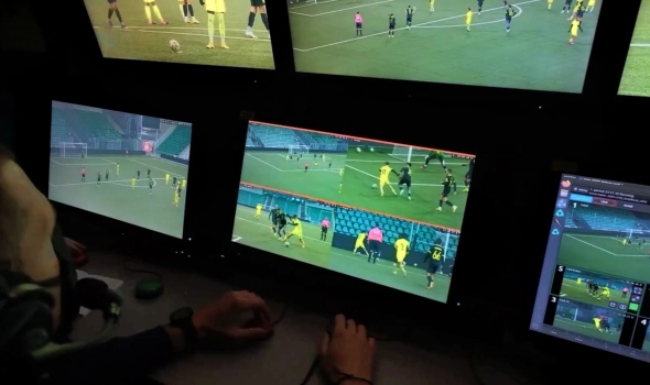GS VAR system system in the OB Truck of Slovak Football Federation